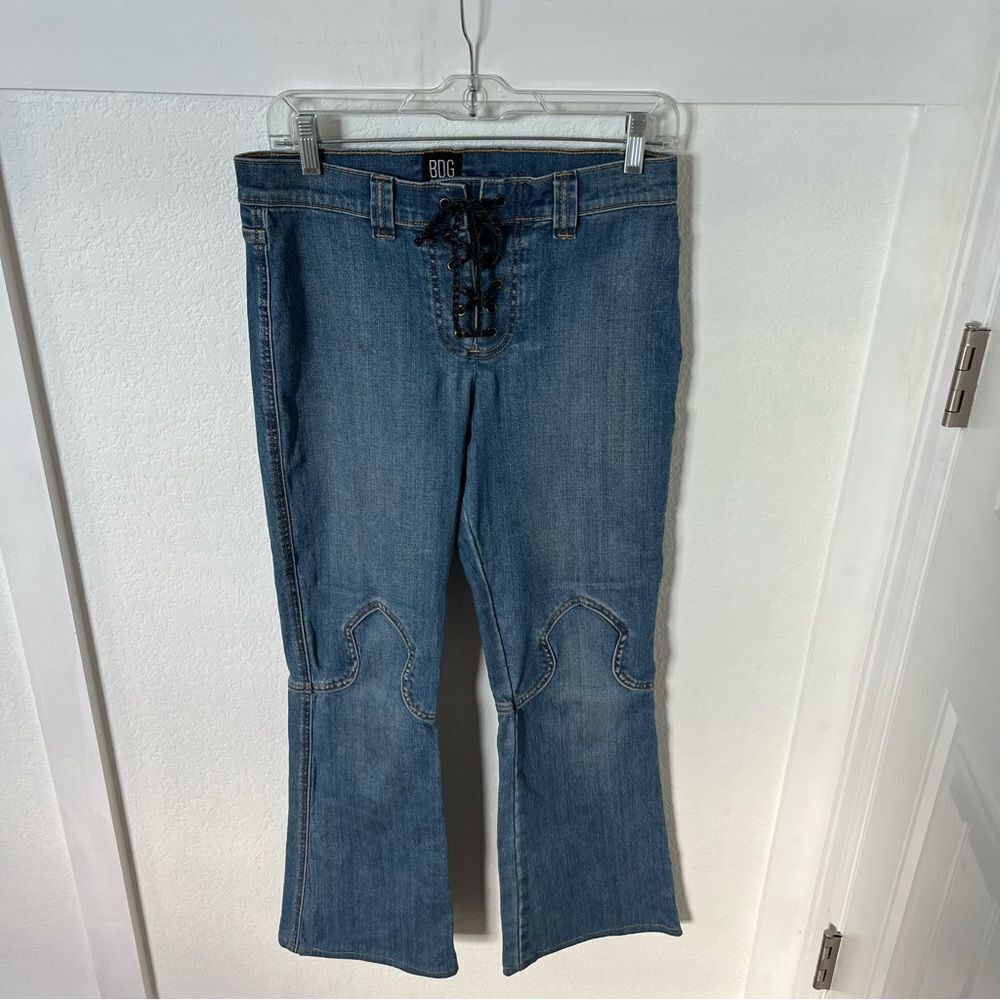 BDG Urban Outfitter Women's 28 Wide-leg Tie Jeans.